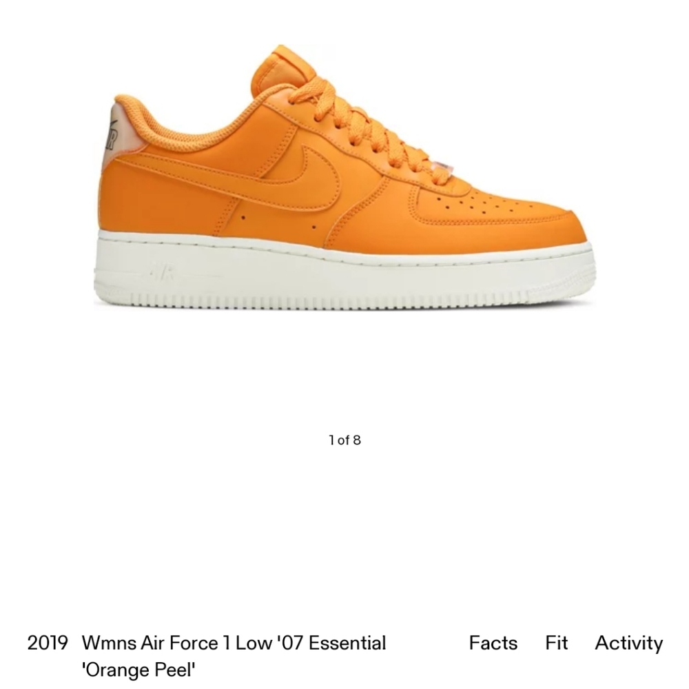 Nike Wmns Air Force 1 Low Orange Peel